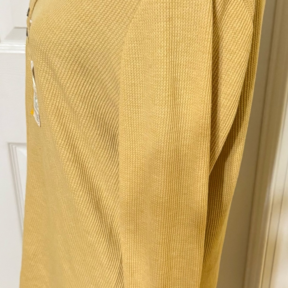 Yellow Button-Front Sweater - Picture 4 of 11